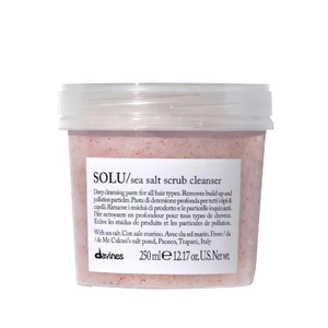 Паста-скраб з морською сіллю для глибокого очищення шкіри голови