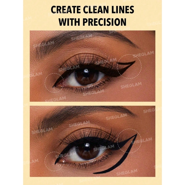 Водостійка підводка для очей коричневого кольору