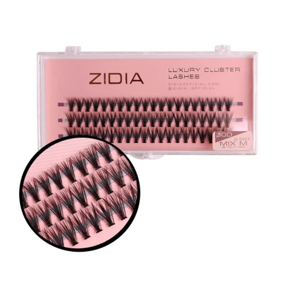 Вії пучкові (3 стрічки, розмір 9,10,11 мм)