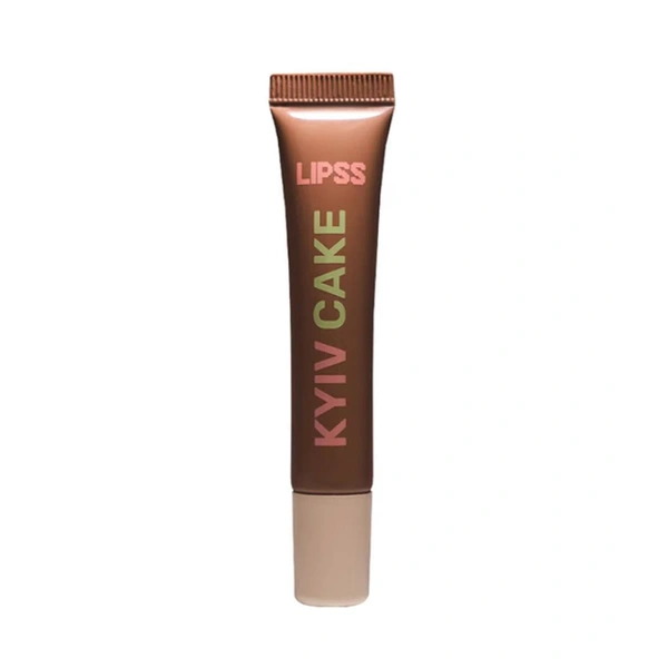 Блиск для губ з пептидами з ароматом київського торту