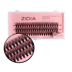 Вії пучкові (3 стрічки, розмір 12 мм)