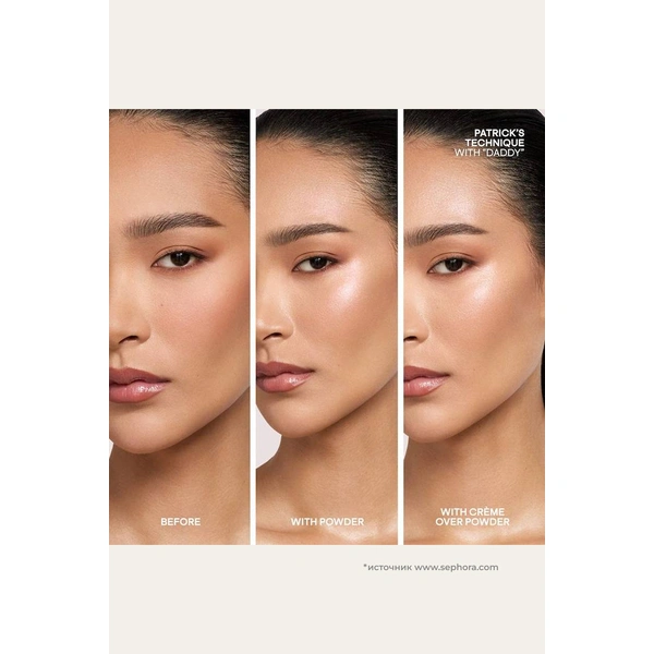 Палітра хайлайтерів для обличчя