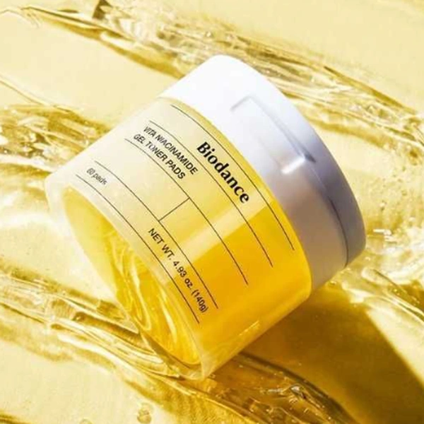 Освітлювальні гелеві тонер-педи з ніацинамідом (60шт)