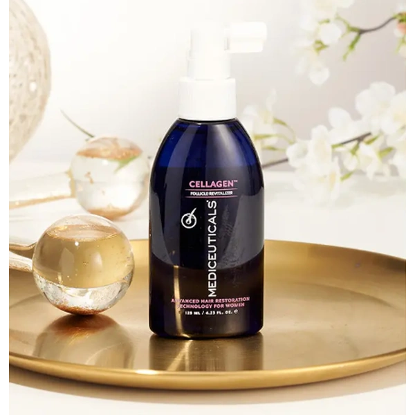 Стимулююча сироватка для росту волосся та здоров'я шкіри голови у жінок