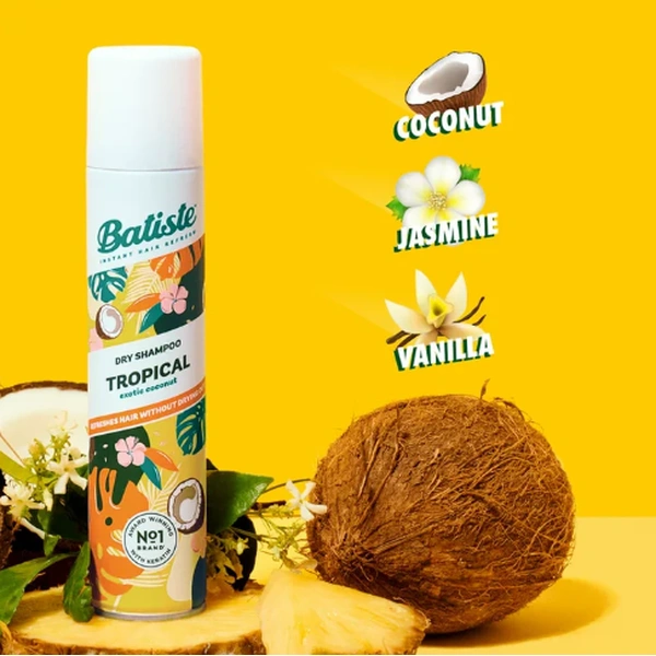 Сухий шампунь з тропічним ароматом