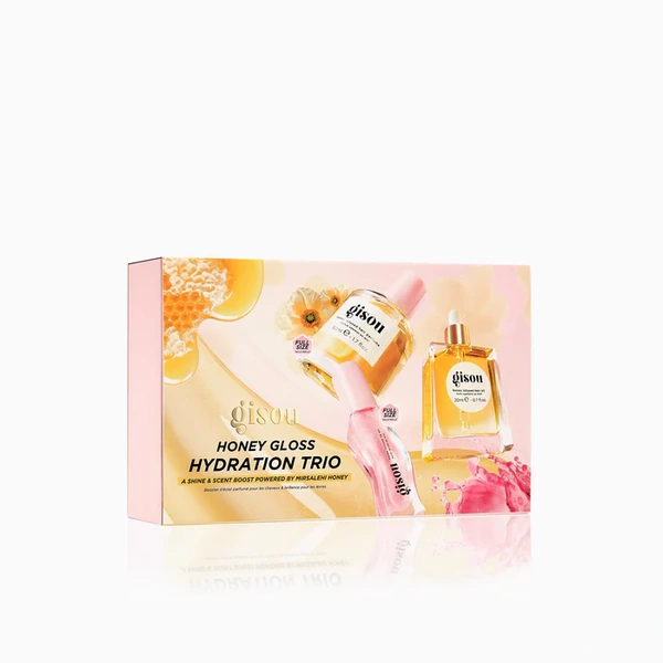Лімітований продарунковий набір з блиском для губ та олійкою для волосся