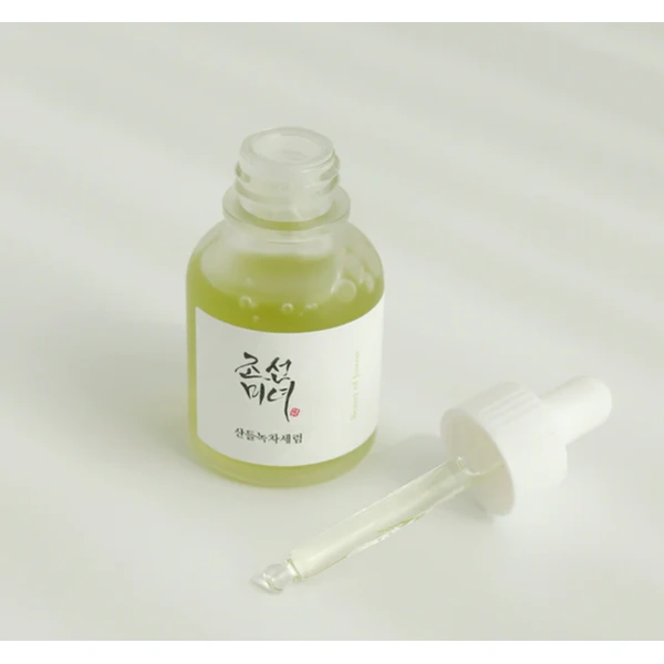 Заспокійливий серум на основі гідролату зеленого чаю