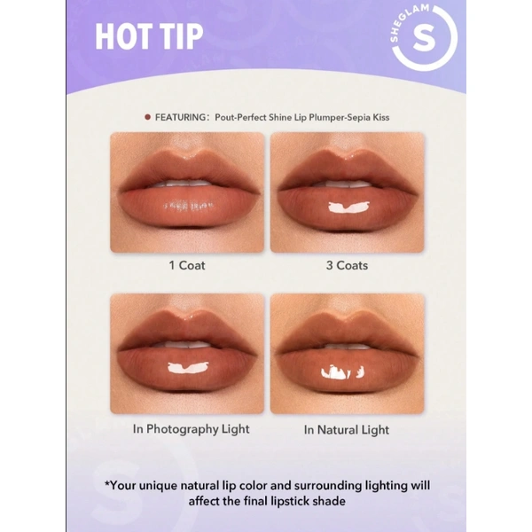 Зволожувальний блиск-плампер для губ