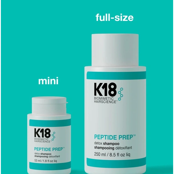 Детокс-шампунь з пептидом у міні форматі