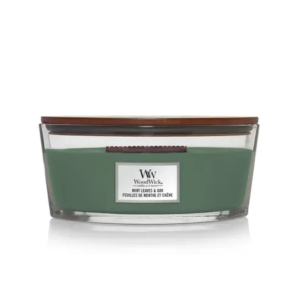 Ароматична свічка з ароматом м'яти та дуба
