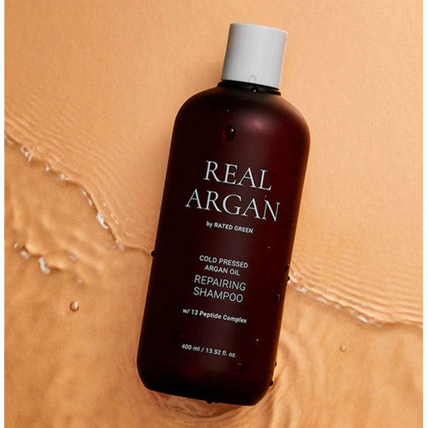 Відновлювальний шампунь з аргановим маслом у міні форматі