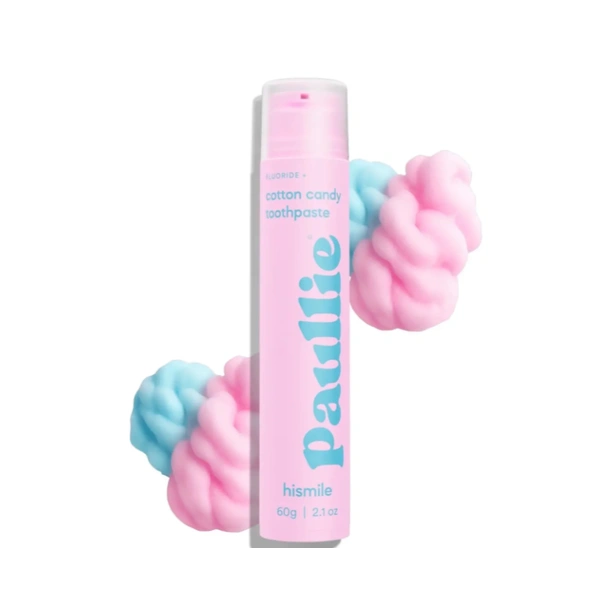 Зубна паста зі смаком цукрової вати