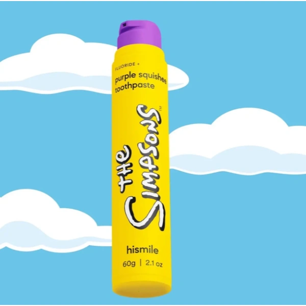 Зубна паста зі смаком малини та лимонаду