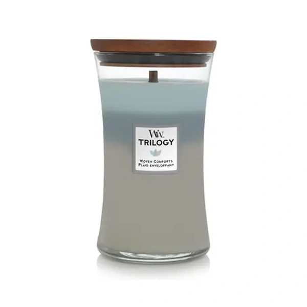 Ароматична свічка з ароматом чистої бавовни та польових квітів