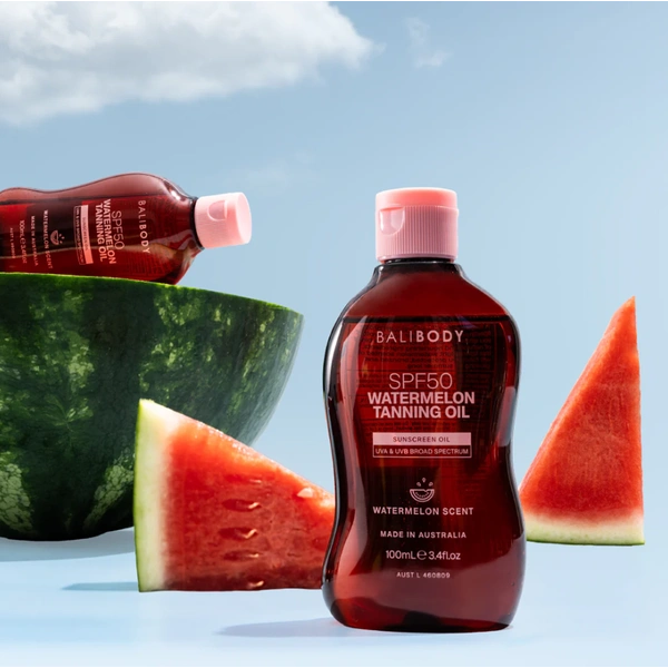 Олія для засмаги з насінням кавуна