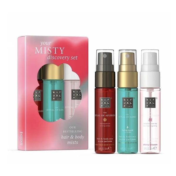 Набір ароматизованих спреїв для тіла у міні форматі