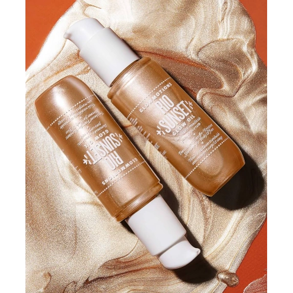 Олія з мерехтливими частинками для тіла