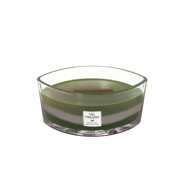 Ароматична свічка з ароматом трав, кедру та ялини