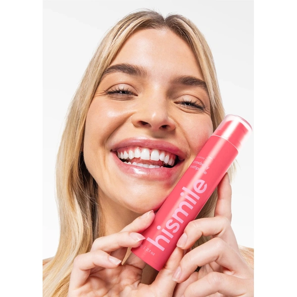 Зубна паста зі смаком полуниці