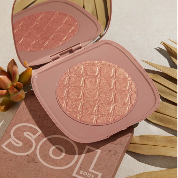 Пудровий хайлайтер для тіла