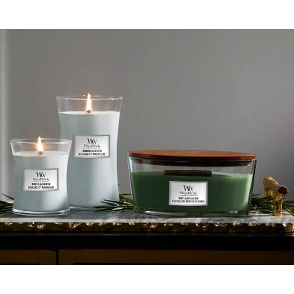 Ароматична свічка з ароматом м'яти та дуба