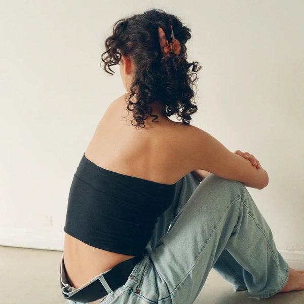 Велика заколка-краб для волосся