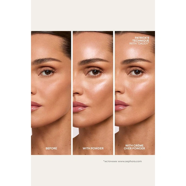 Палітра хайлайтерів для обличчя