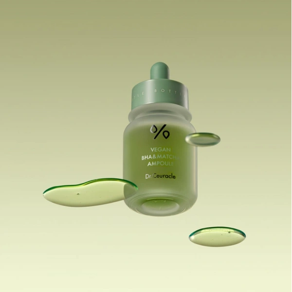 Ампульна сироватка з BHA кислотою та екстрактом матча