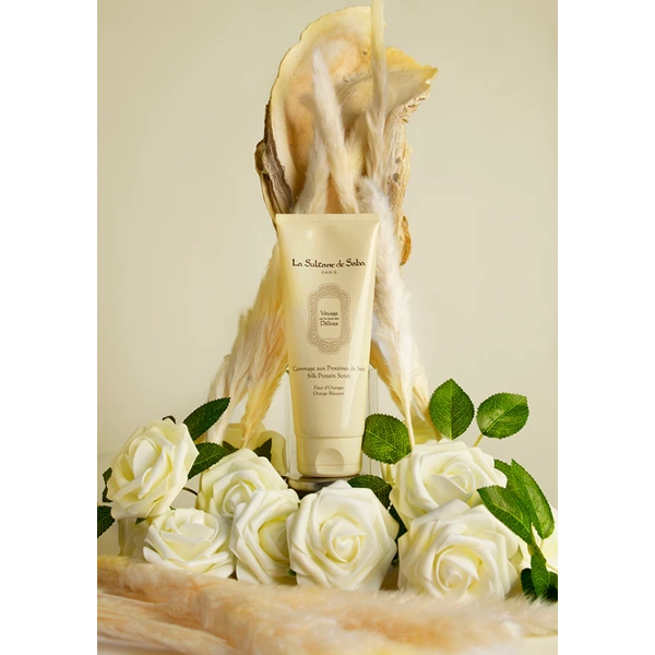 Шовковий скраб для тіла