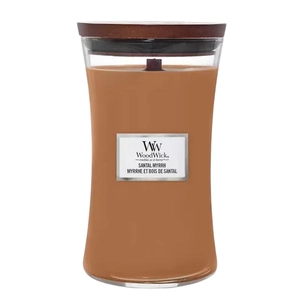 Ароматична свічка з ароматом червоного дерева, евкаліпта та амбри