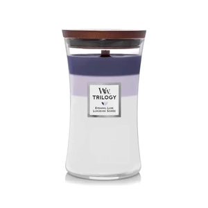 Ароматична свічка з ароматом сливи, евкаліпта та лаванди