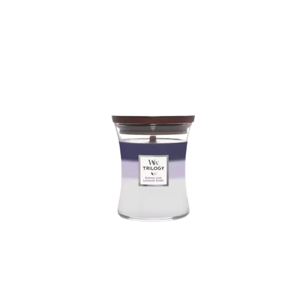 Ароматична свічка з ароматом сливи, евкаліпта та лаванди