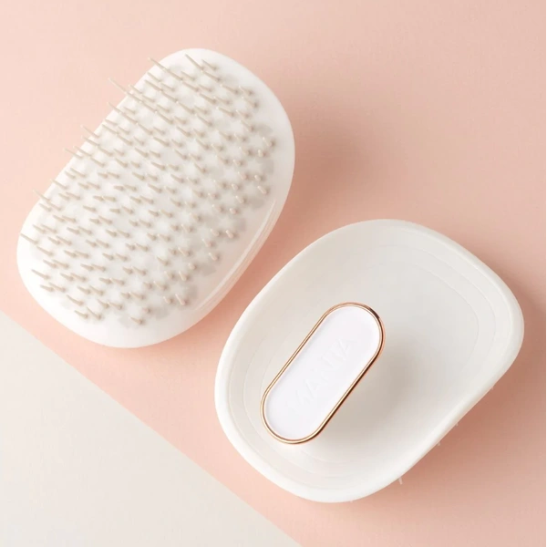 Масажна щітка для шкіри голови та волосся