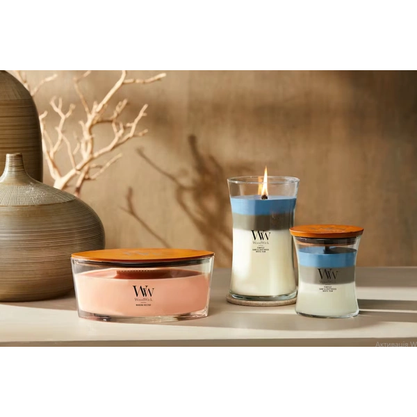 Ароматична свічка з ароматом персику, меду і манго