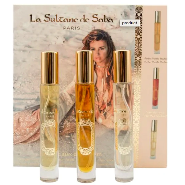 Лімітований набір трьох парфумів