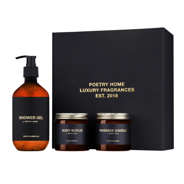 Подарунковий набір (гель+скраб+масажна свічка)