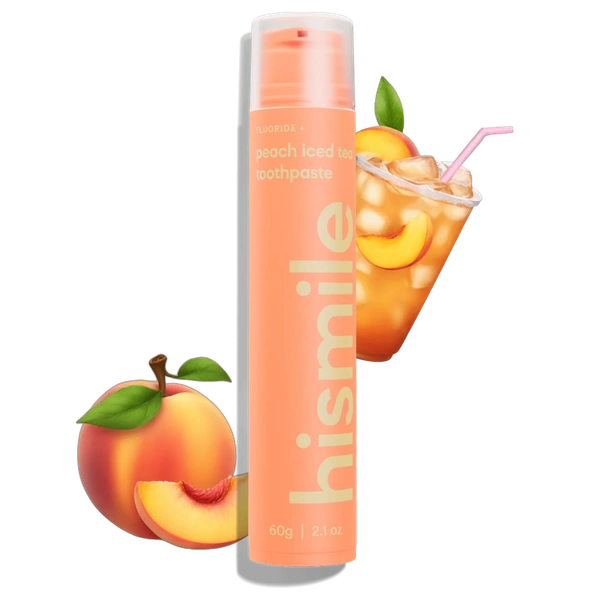 Зубна паста зі смаком холодного персикового чаю
