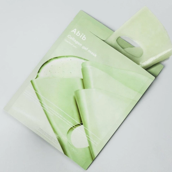 Гелева маска з колагеном і екстрактом хаутюйнії