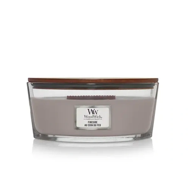 Ароматична свічка з ароматом копченого дерева та яблучної шкірки