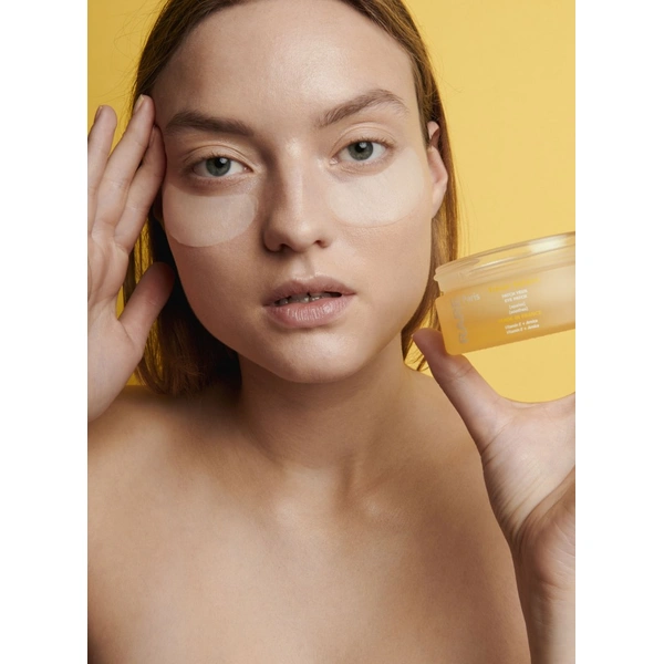 Заспокійливі патчі для контуру очей з вітаміном Е та екстрактом арніки (60шт)