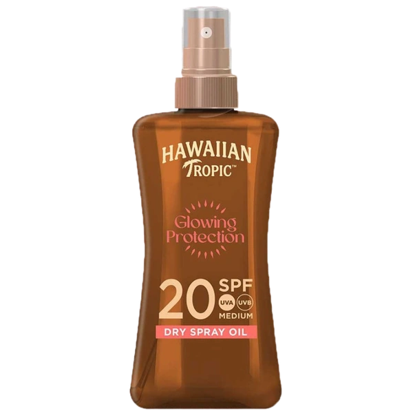 Суха олійка для засмаги з сонцезахистом