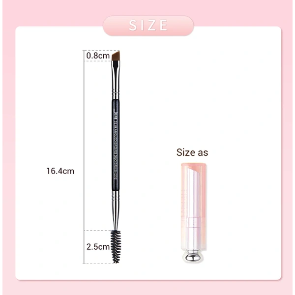 Пензлик для нанесення помадки та тіней для брів