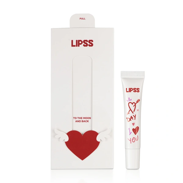 Блиск для губ з пептидами з ароматом ягідно-ванільного мусу