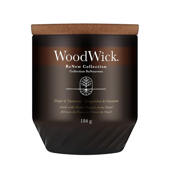 Ароматична свічка з ароматом імбиря та куркуми