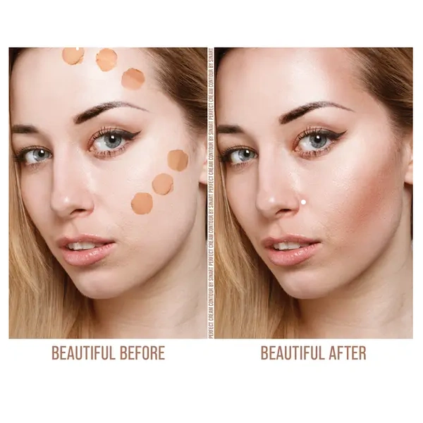 Кремовий контуринг для обличчя