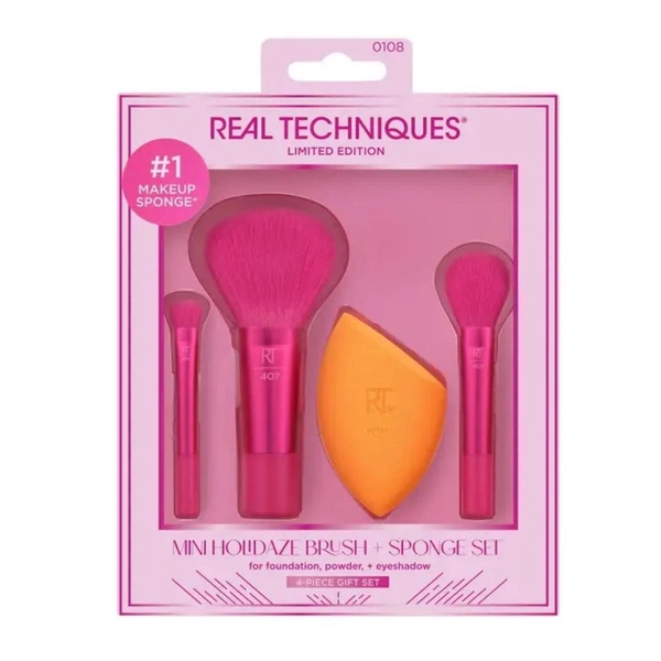 Набір пензлів для макіяжу обличчя