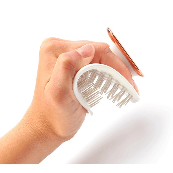 Масажна щітка для шкіри голови та волосся