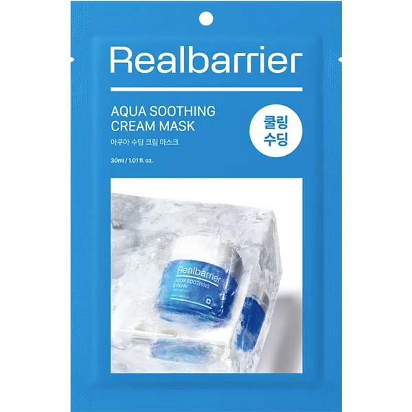 Тканинна заспокійлива маска з охоложуючим ефектом