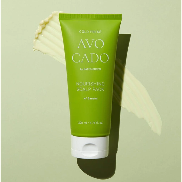 Живильна маска з маслом авокадо