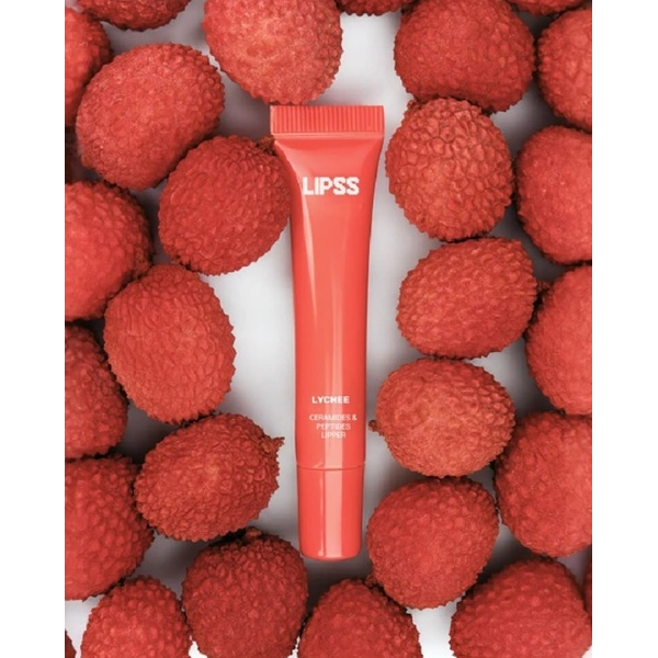 Блиск для губ з пептидами з ароматом лічі